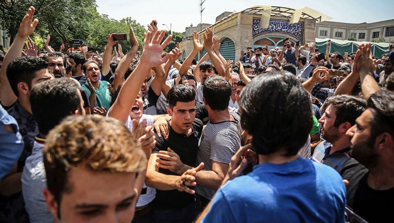 In Iran, revolution is starting in the bazaar