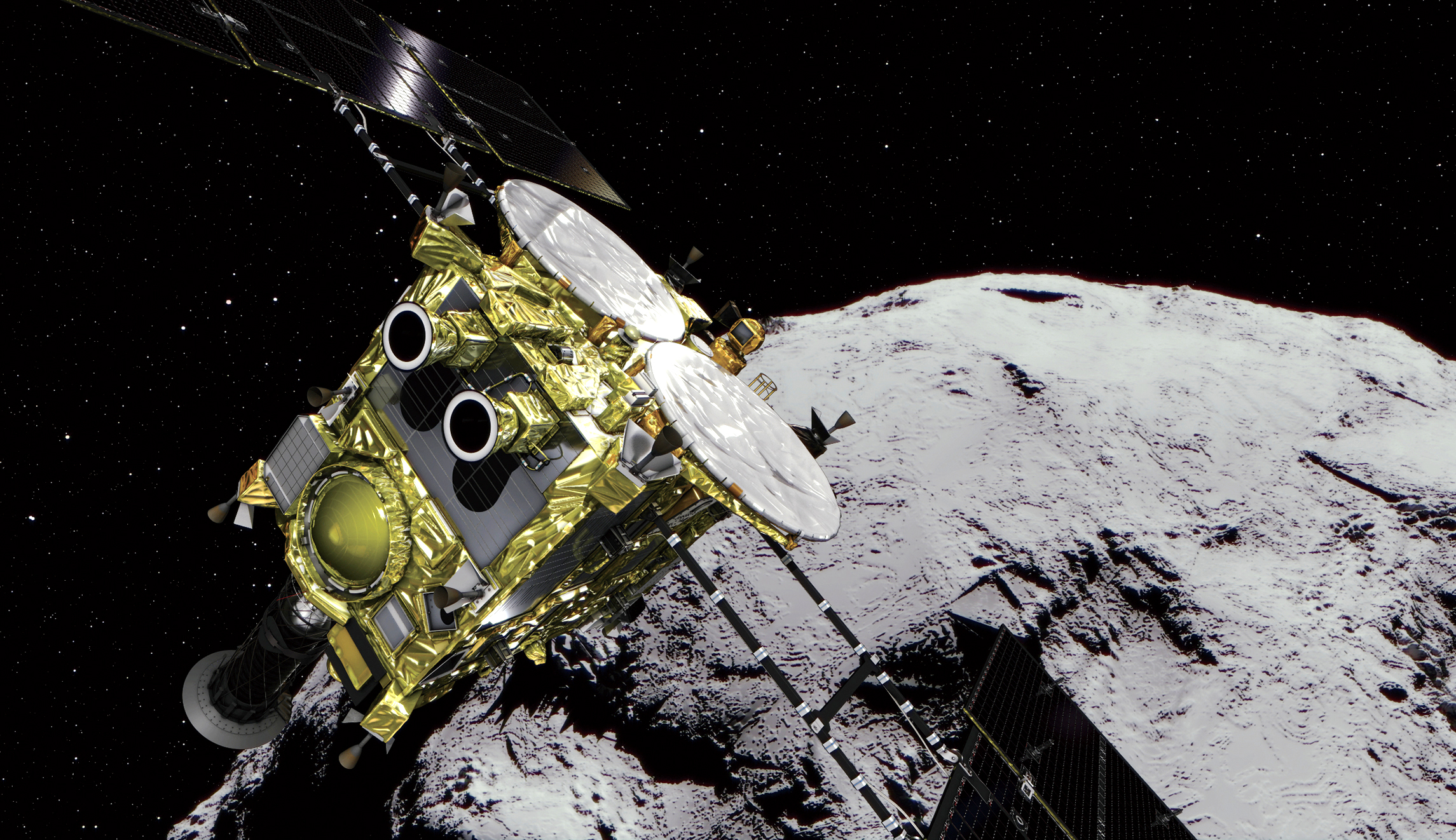 History: Japan lands two mobile rovers on asteroid