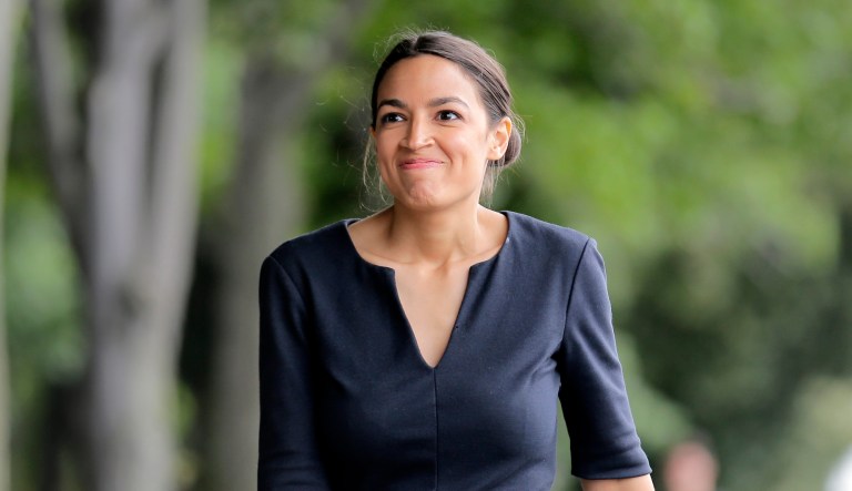 Alexandria Ocasio-Cortez, the 28-year-old political newcomer who upset Rep. Joe Crowley in New York's Democrat primary, says she brings an "urgency" to the fight for working families.