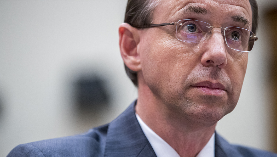 Rosenstein was ‘shaken’ after White House used him to defend Comey firing: Report