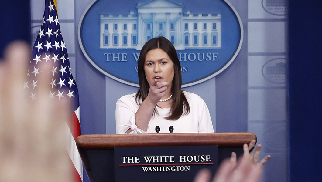 Sarah Sanders mum on Trump’s meetings with Supreme Court candidates