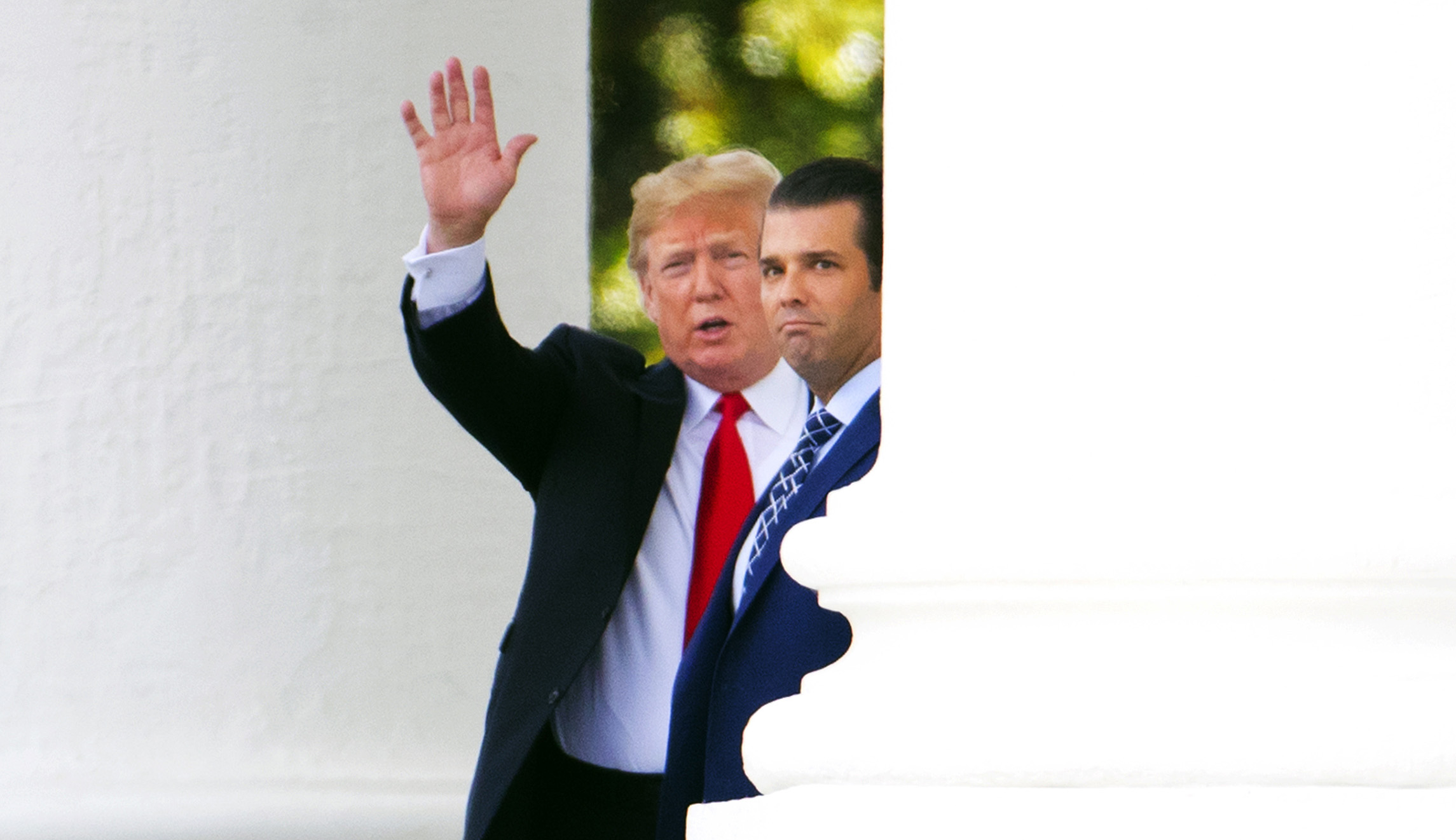 Trump: ‘Complete fabrication’ that I’m worried about Trump Jr.’s involvement in Trump Tower meeting