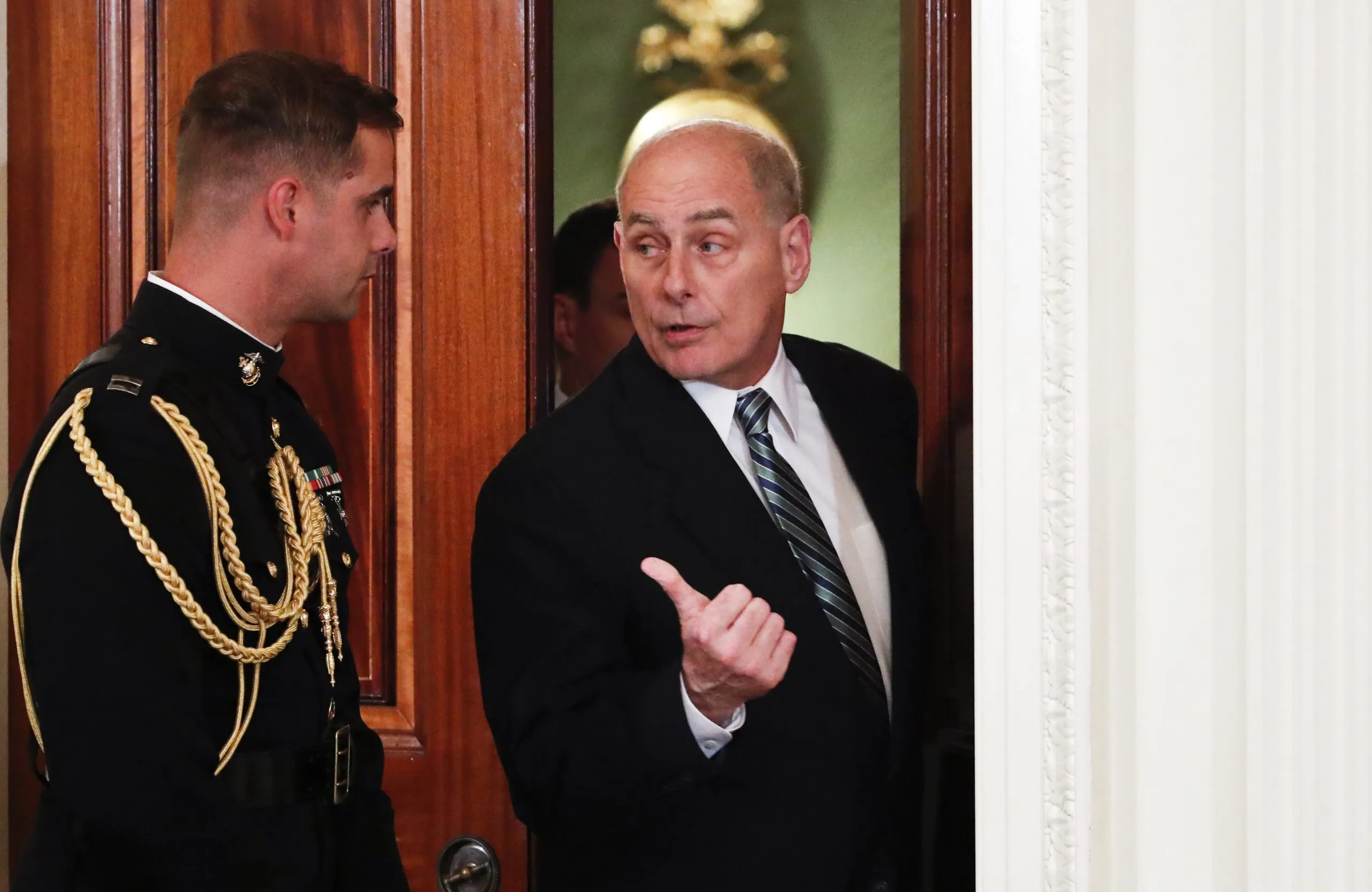 More predictions that Trump White House chief John Kelly is leaving