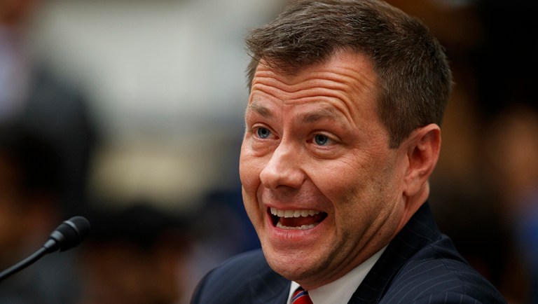 FBI Deputy Assistant Director Peter Strzok testifies before the House Committees on the Judiciary and Oversight and Government Reform.