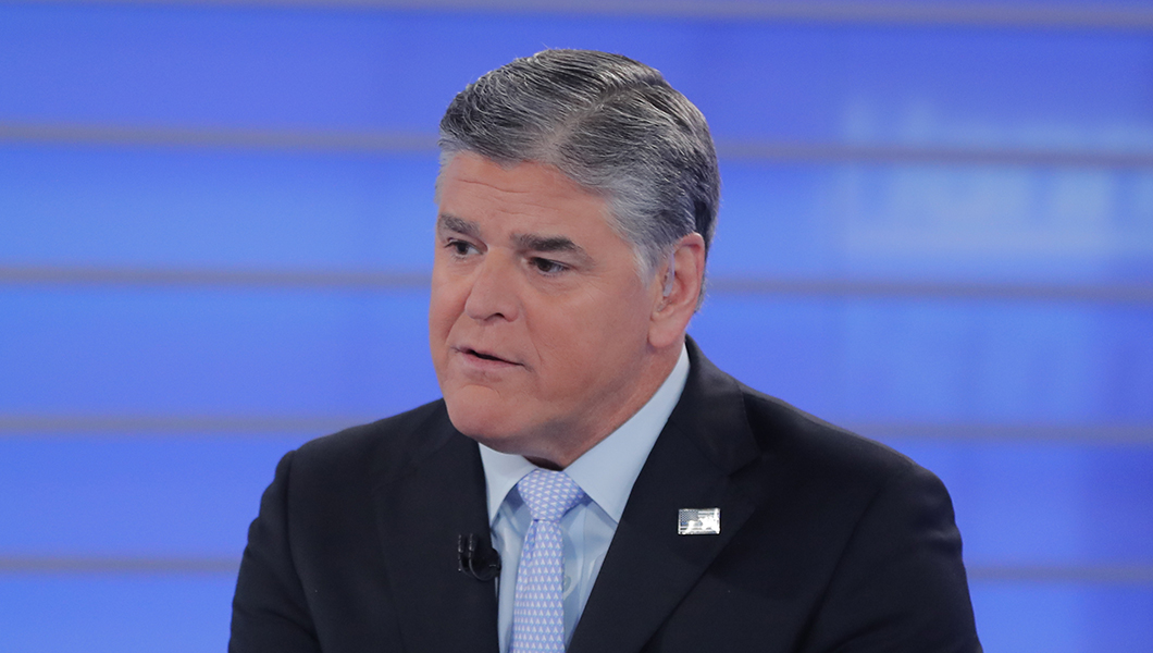 Sean Hannity caught vaping following commercial break
