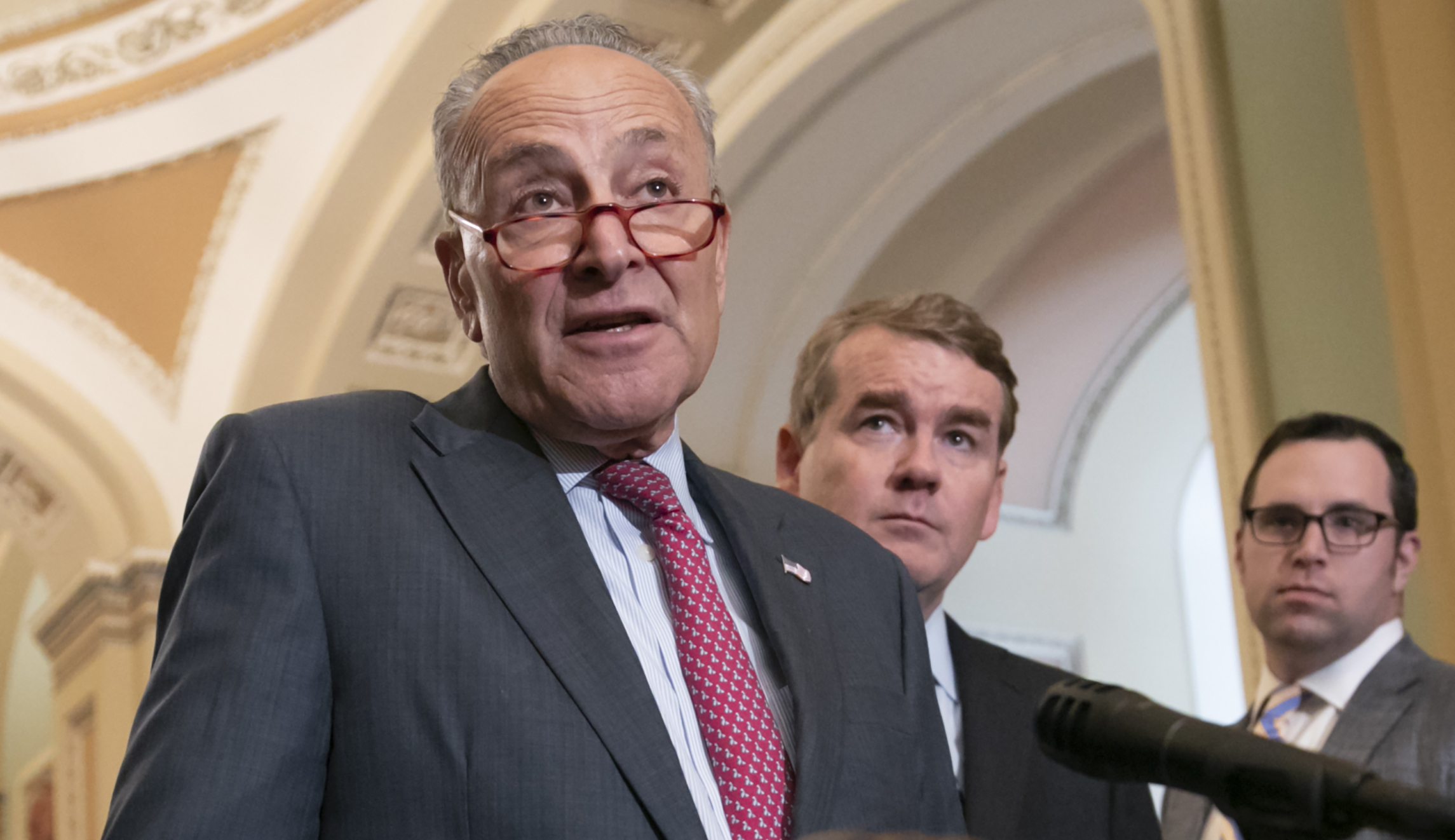 ‘A good, decent chance’: Schumer downplays party squabbling over spending package