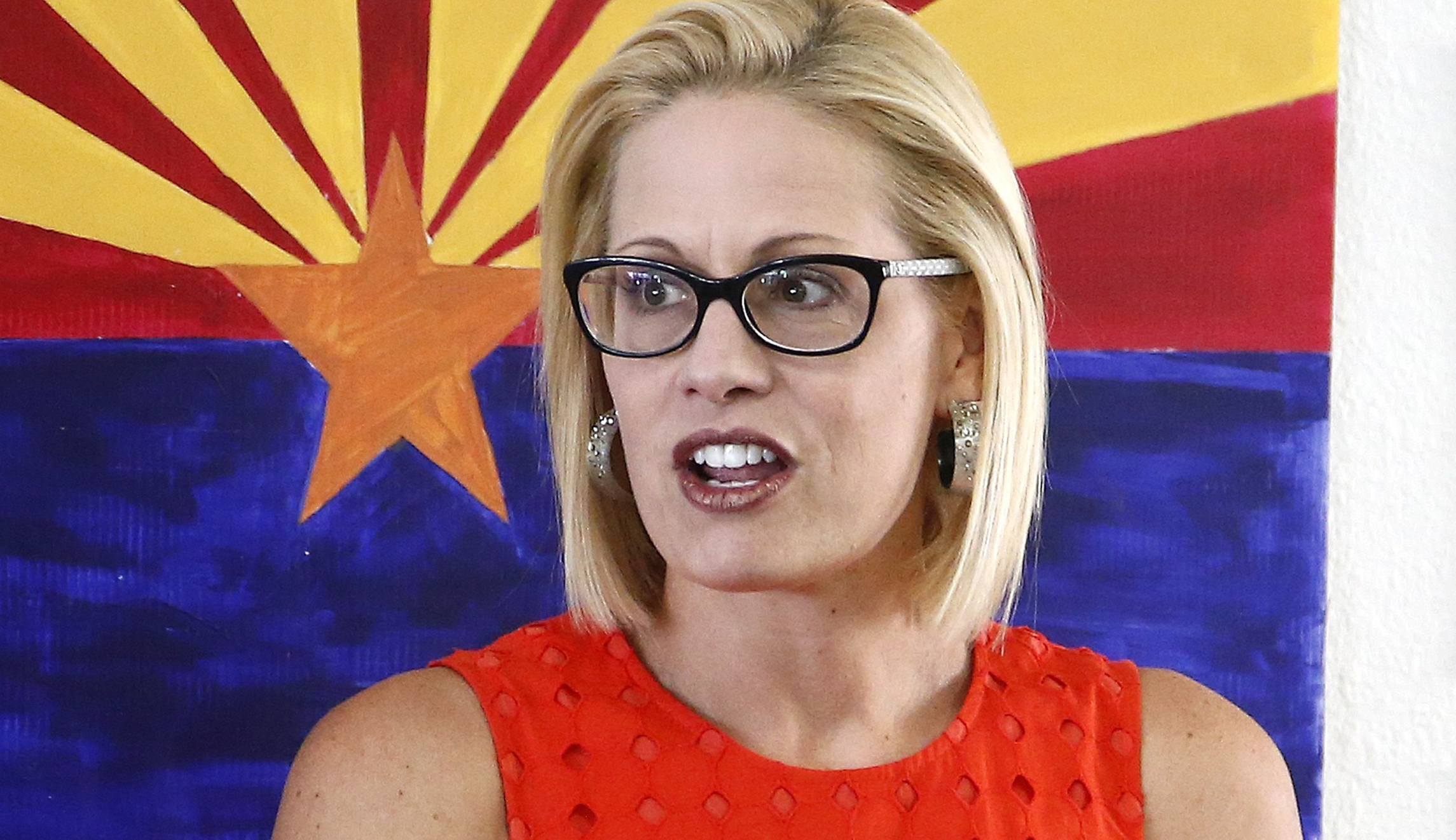 Activists follow Sinema into bathroom, videotape outside her bathroom stall