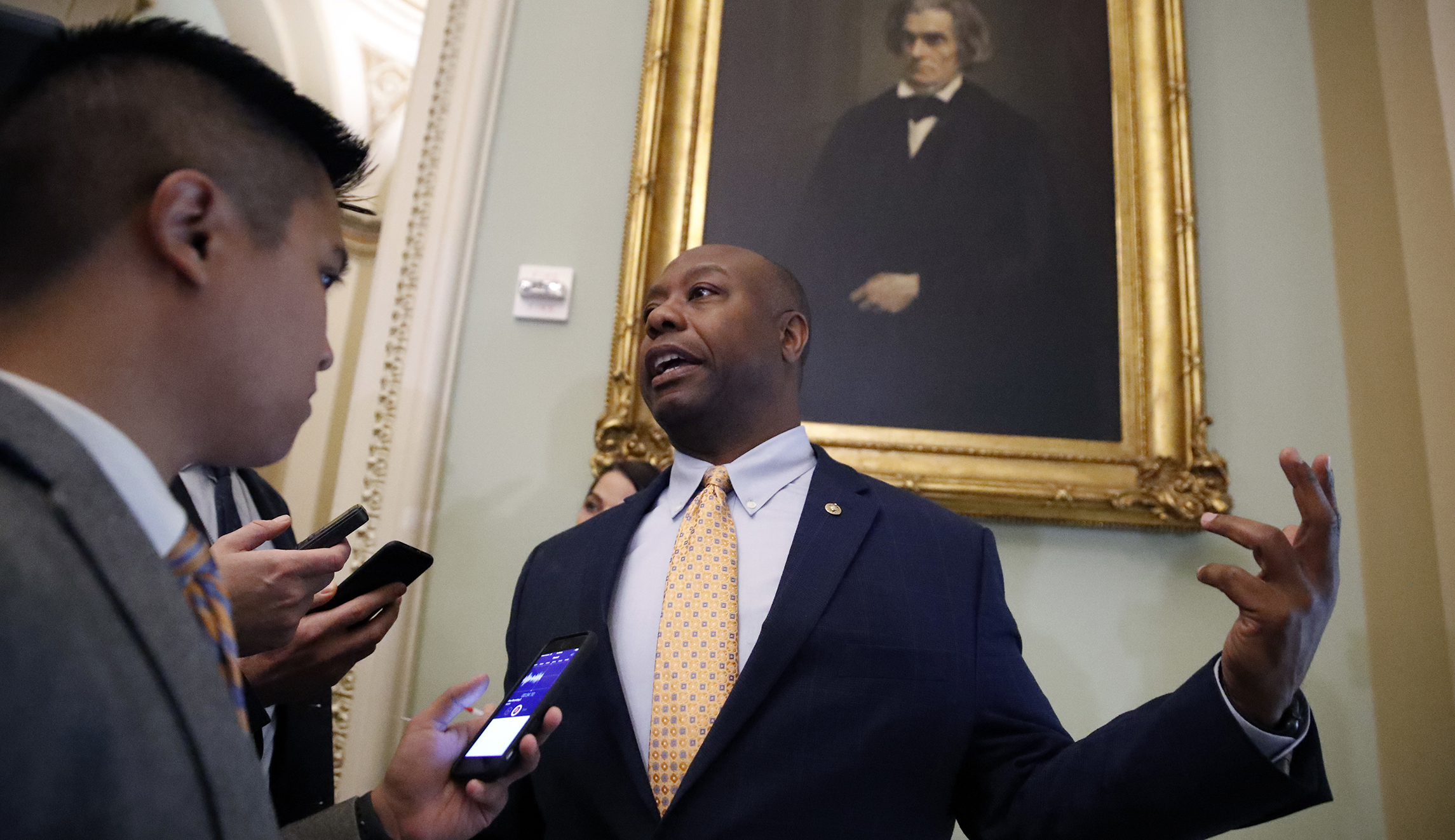 Sen. Tim Scott slaps back ‘token’ charge as GOP’s only black senator