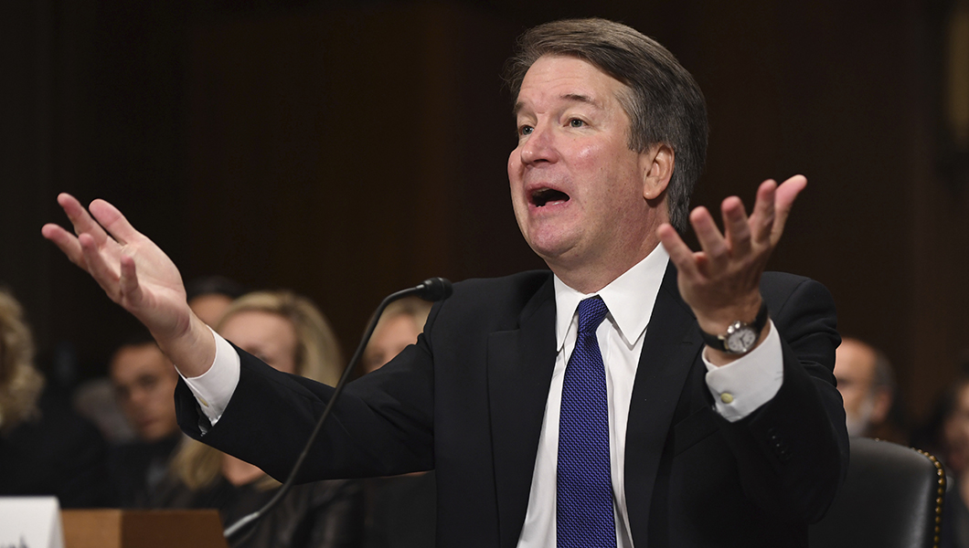 Kavanaugh apologizes for asking senator if she got blackout drunk