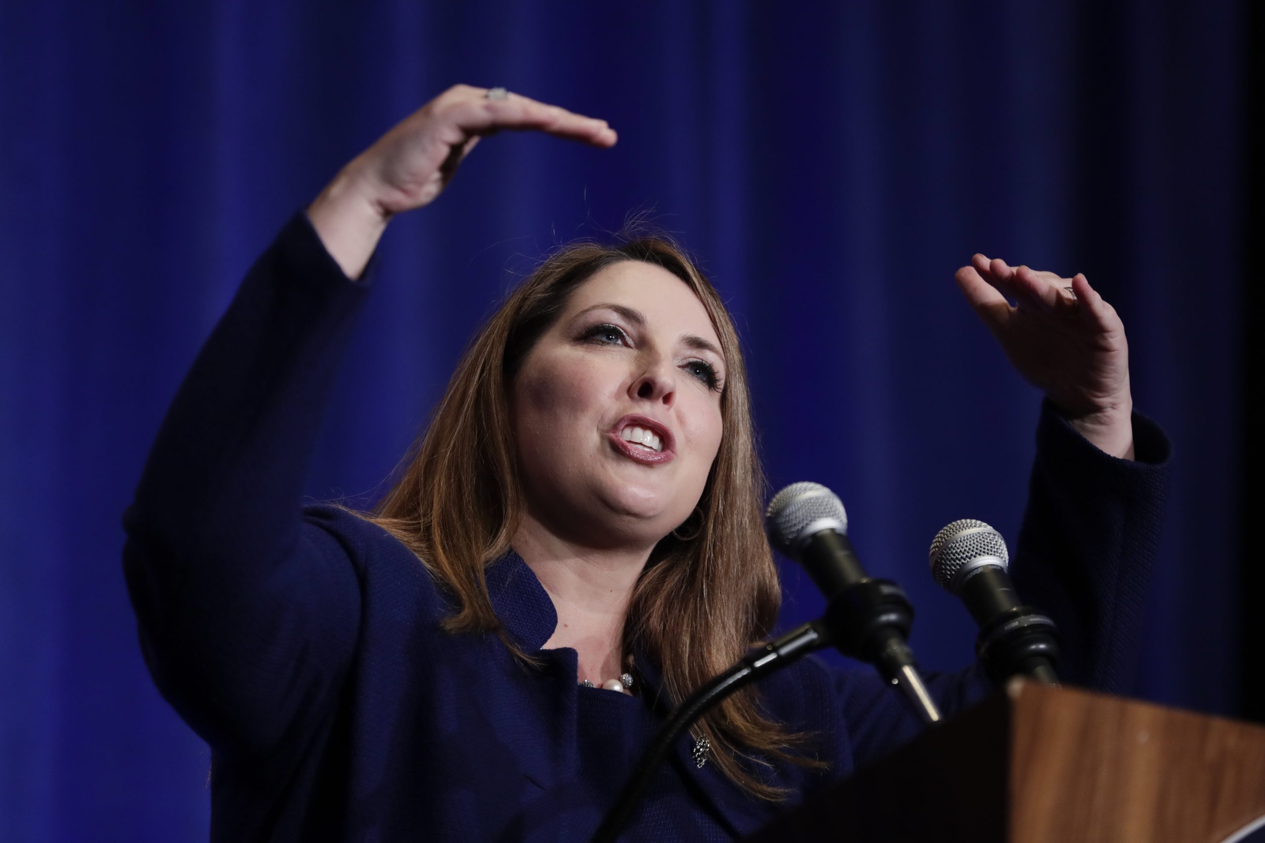 RNC chairwoman dares Republicans to primary Trump: ‘Go ahead and lose’