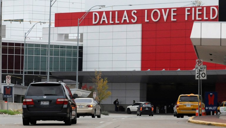 Dallas' Love Field Airport.
