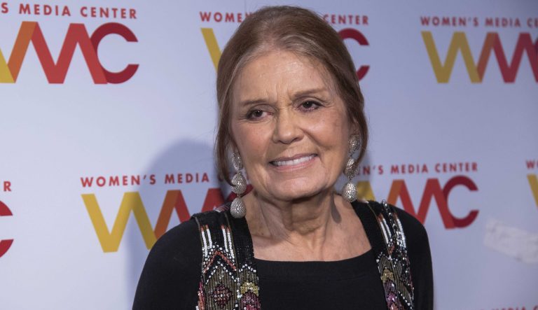 Gloria Steinem attends the 2018 Women's Media Awards, hosted by the Women's Media Center, at Capitale on Thursday, Nov. 1, 2018, in New York. 