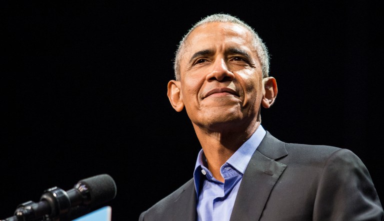 Former President Barack Obama headlines an event.