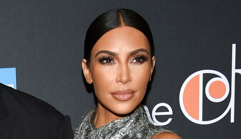 Kim Kardashian West attends an event. 