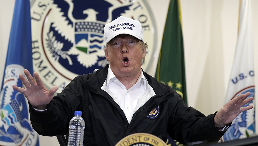 Trump admits he never thought Mexico would write a check for a border wall