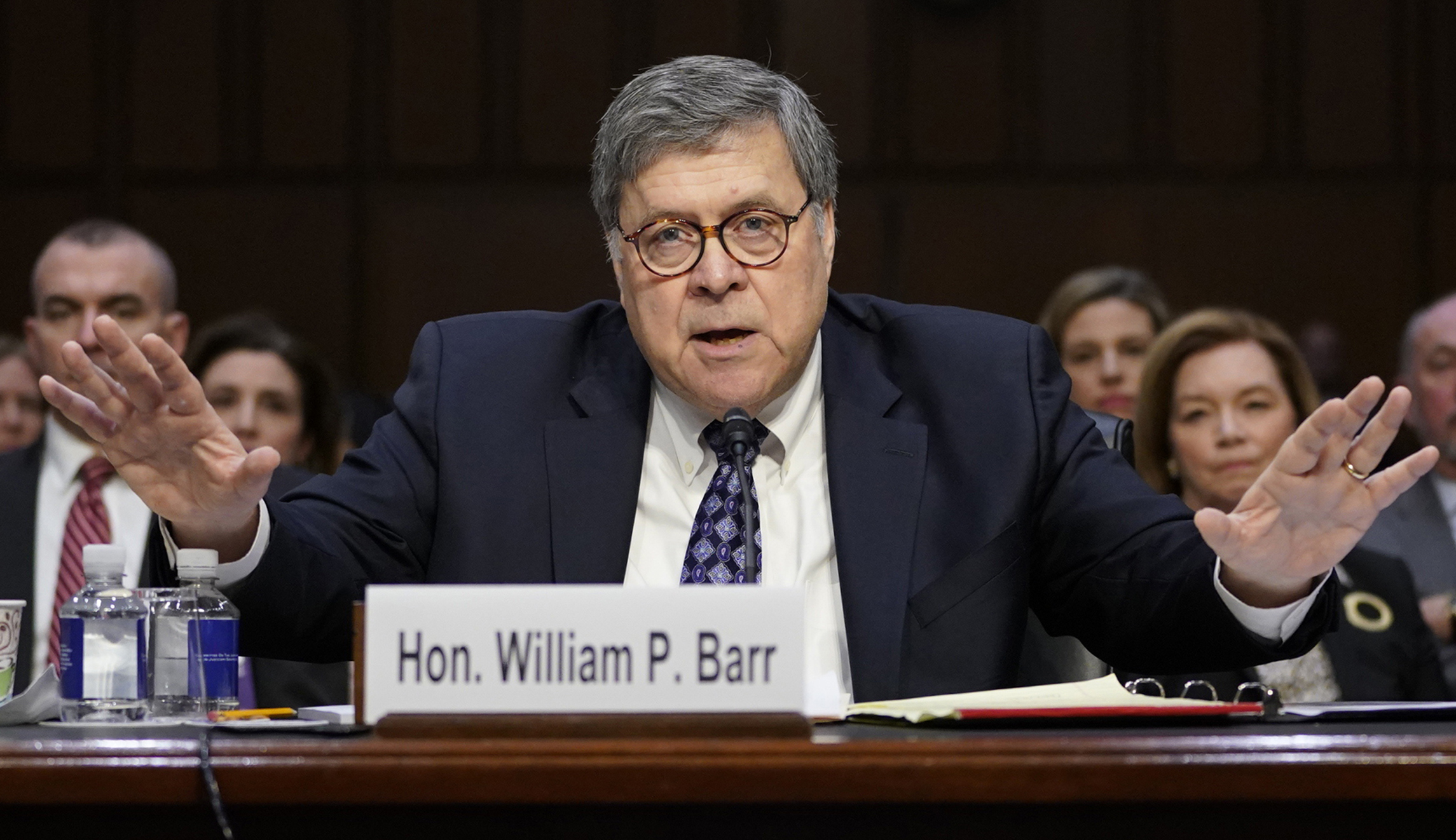 Democrats delay committee vote on William Barr’s nomination