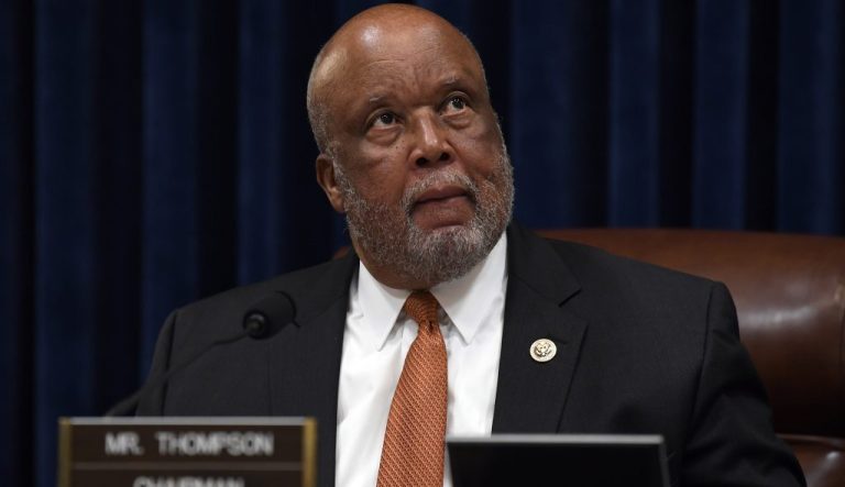 House Homeland Security Committee chairman Rep. Bennie Thompson (D-MS) waits for the start of a hearing with Homeland Security Secretary Kirstjen Nielsen on Capitol Hill in Washington, Wednesday, March 6, 2019.