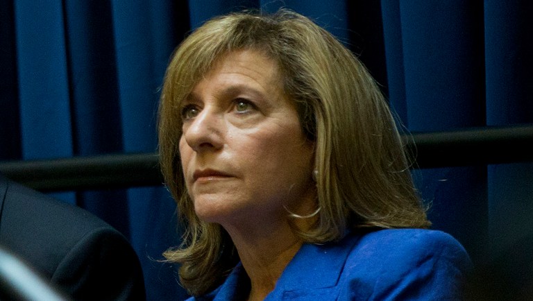 Judge Amy Berman Jackson at an awards breakfast.