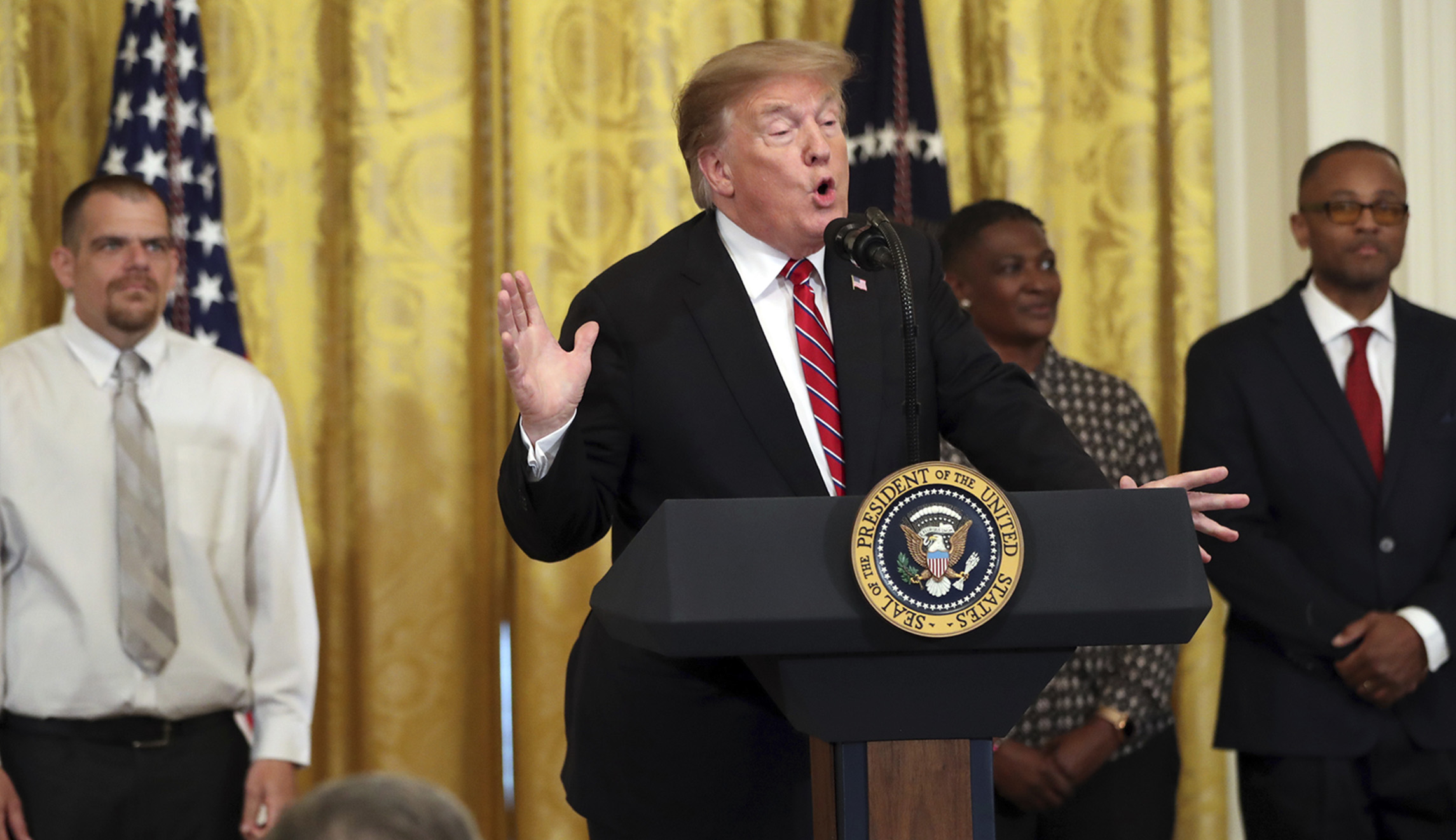 Trump announces Second Step Act to help ex-prisoners find work