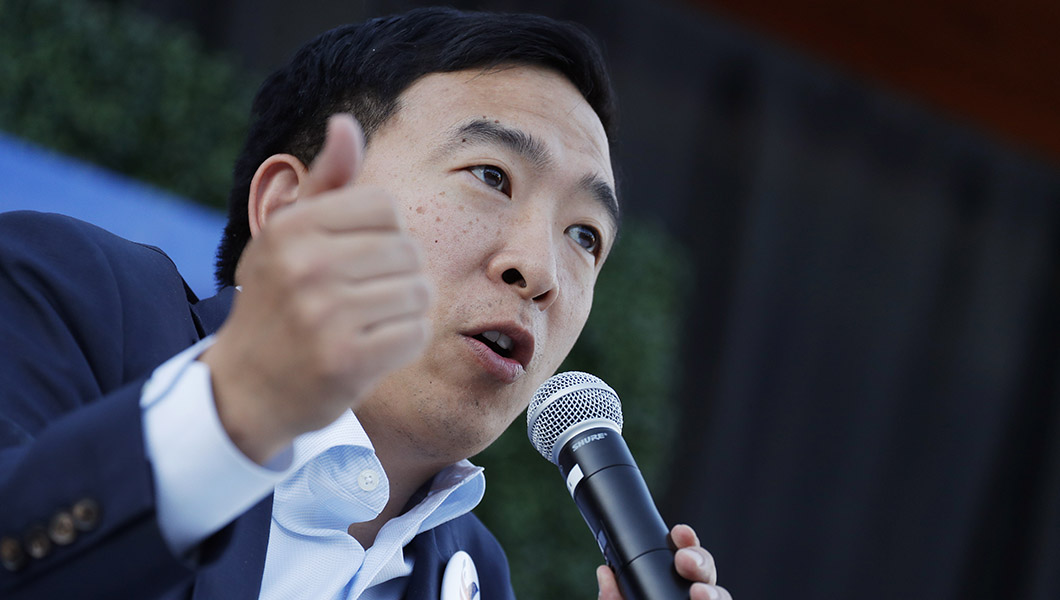 Andrew Yang fulfilling promise to give 13 Americans $1K a month for a year