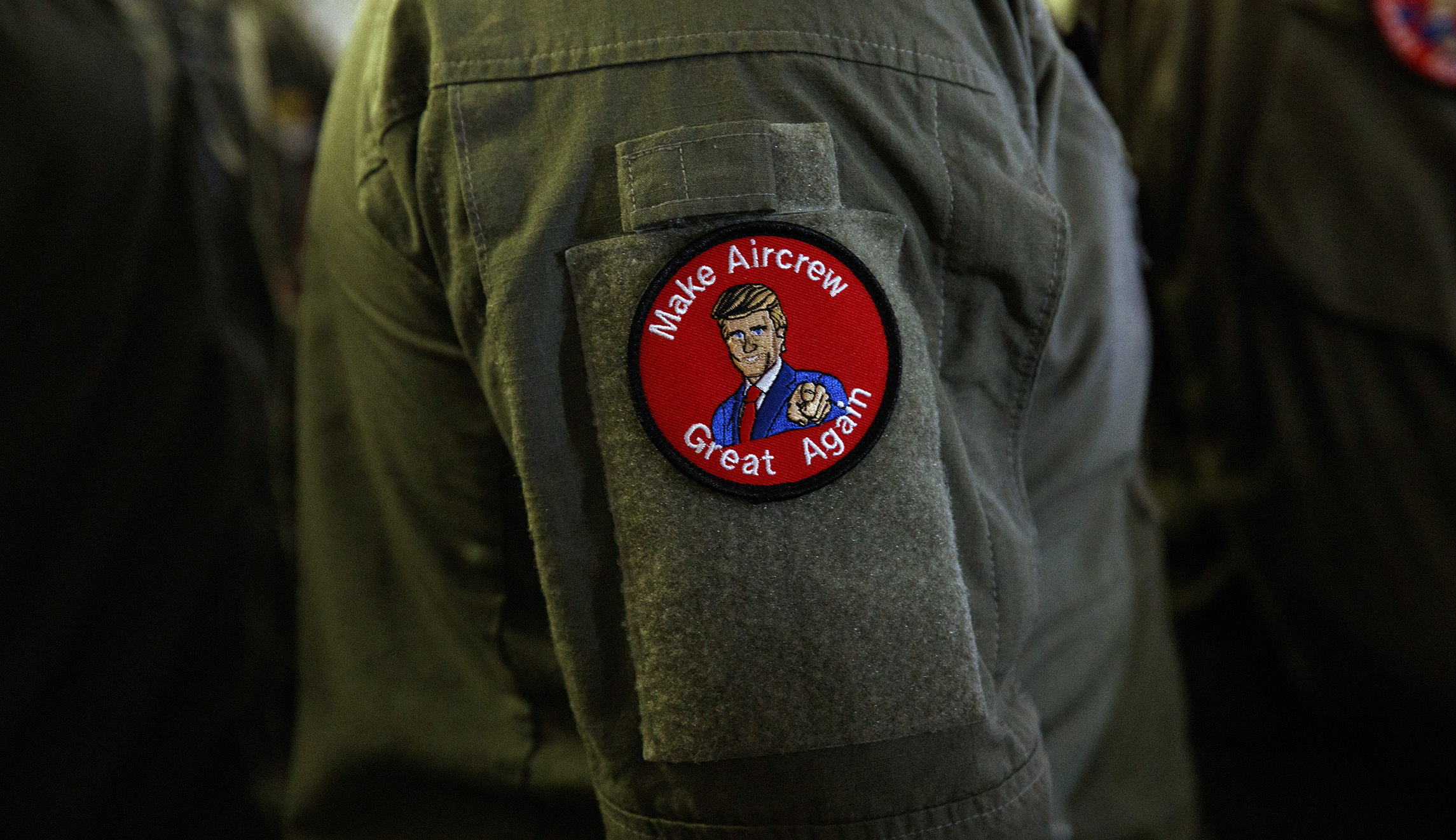 Navy reviews whether ‘Make Aircrew Great Again’ patch violates rules