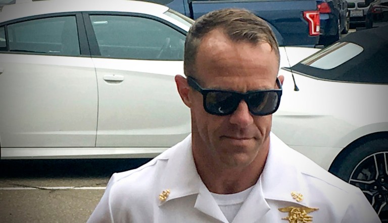 Navy Special Operations Chief Edward Gallagher is shown.