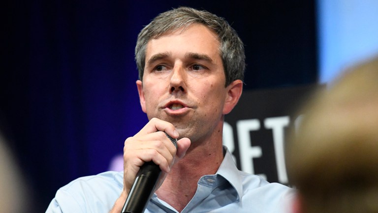 Democratic presidential candidate Beto O'Rourke.