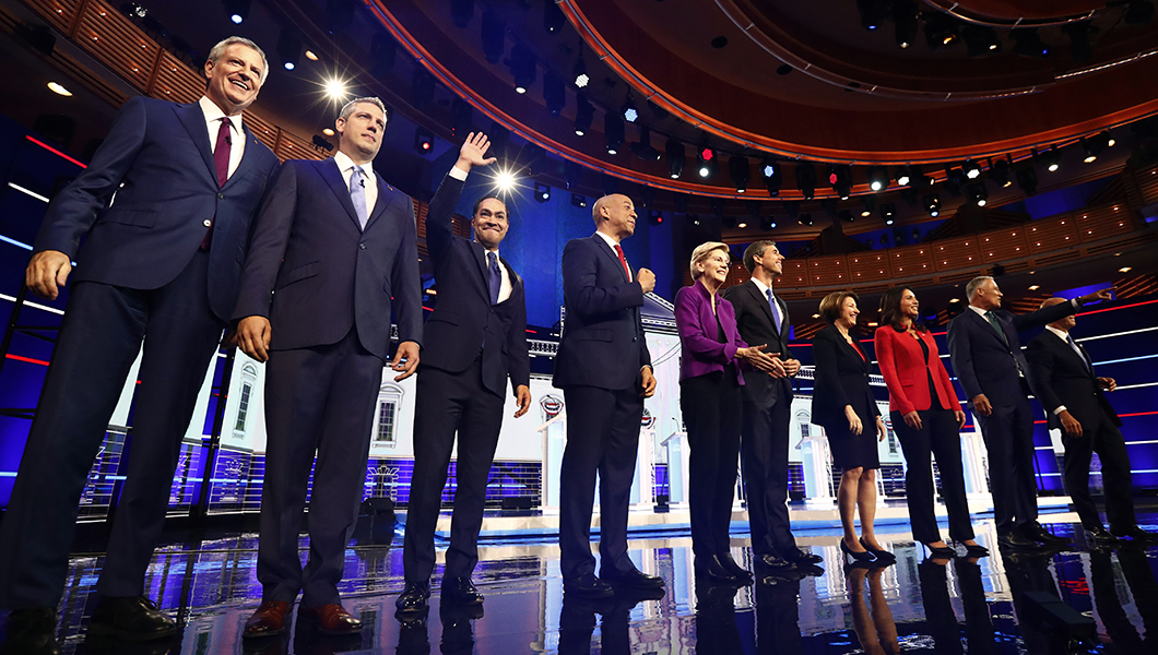 Social justice seizes Democrats at the first 2020 debate