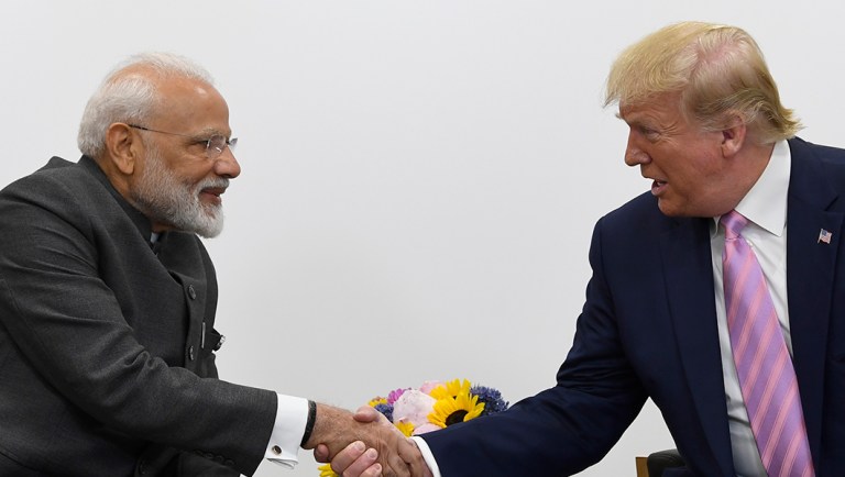 Trump embraces Modi, despite disputes with India, in message to China