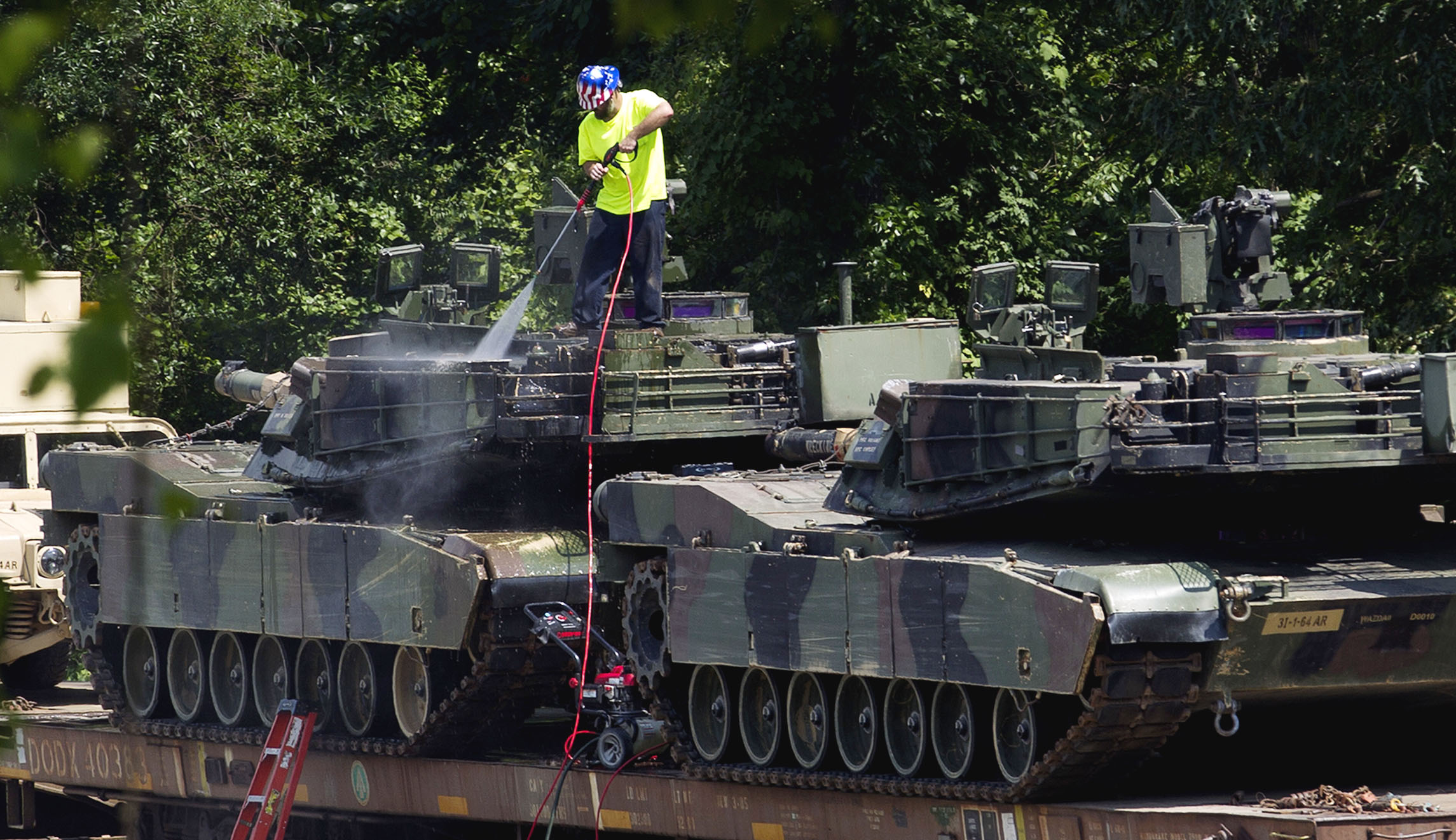 DC council might not like Trump’s tanks, but Capitol Hill politicians love them