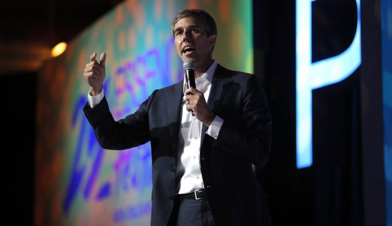 Democratic presidential candidate, former U.S. Rep Beto O'Rourke, speaks at the 25th Essence Festival in New Orleans, Saturday, July 6, 2019. 