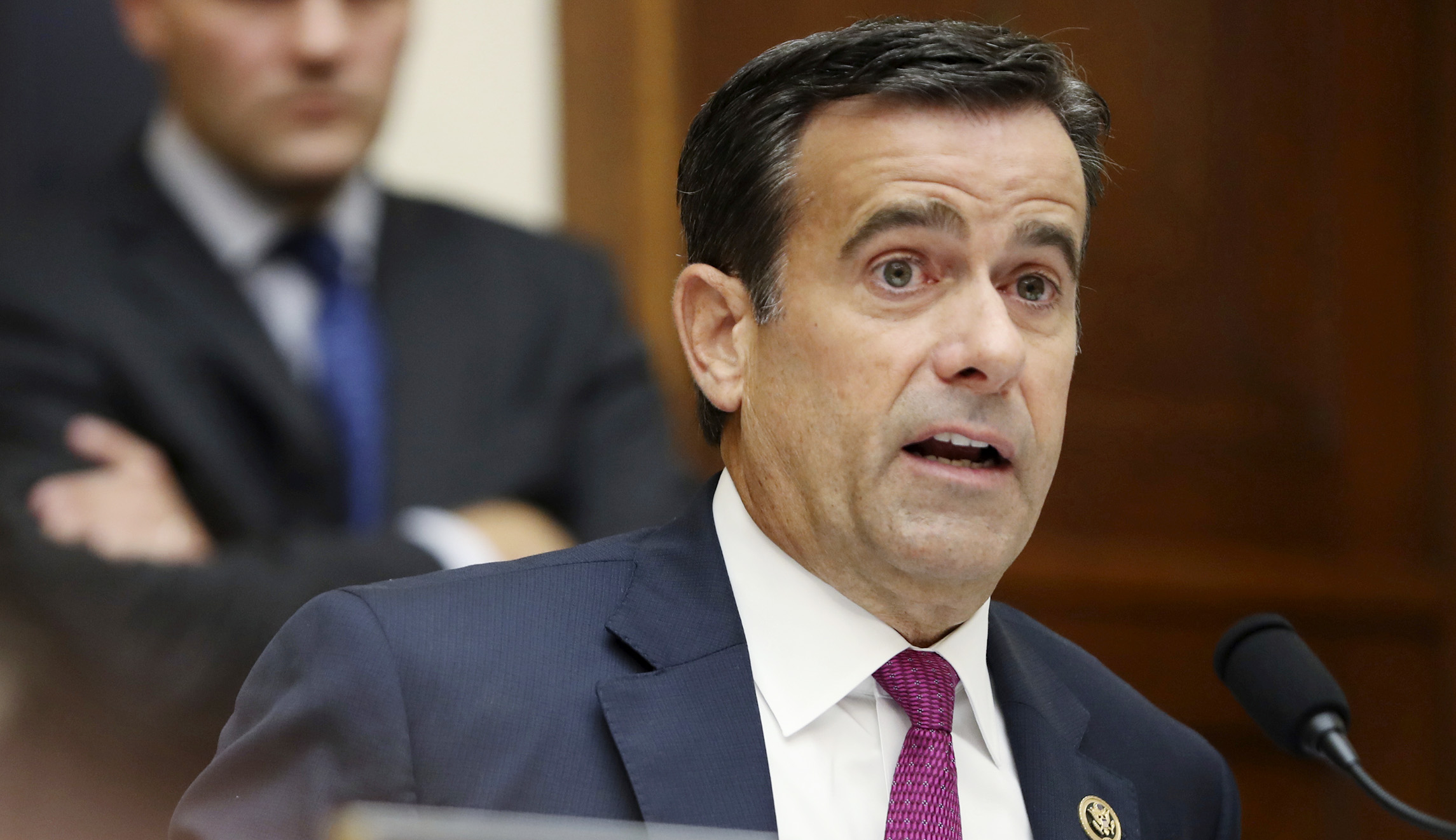 Rep. John Ratcliffe, R-Texas, appears at a hearing.