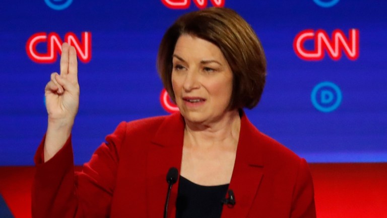 Klobuchar declines to name the candidates she accused of making ‘promises just to get elected’