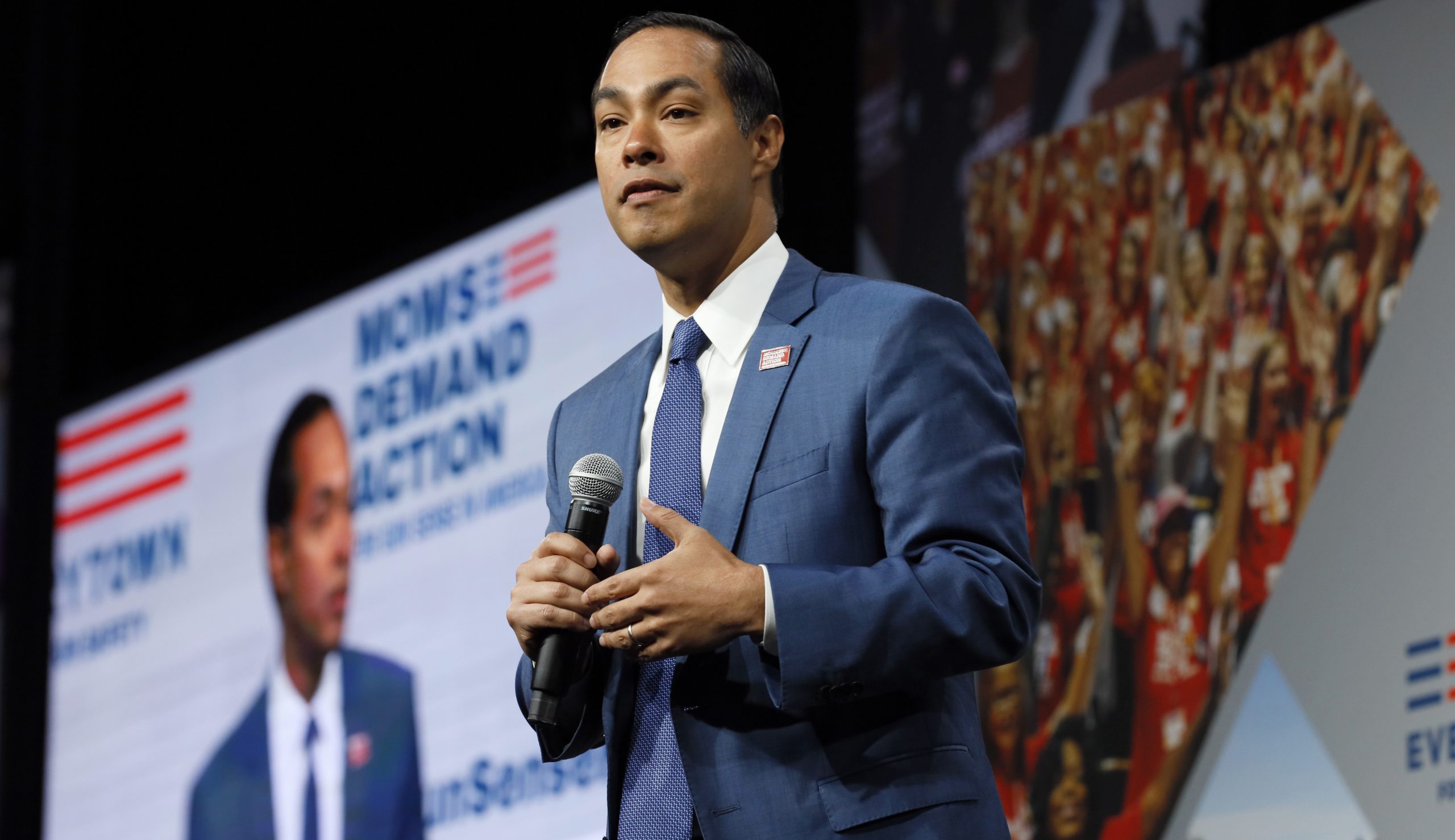 Castro still struggling for surge of Latino support in large primary field