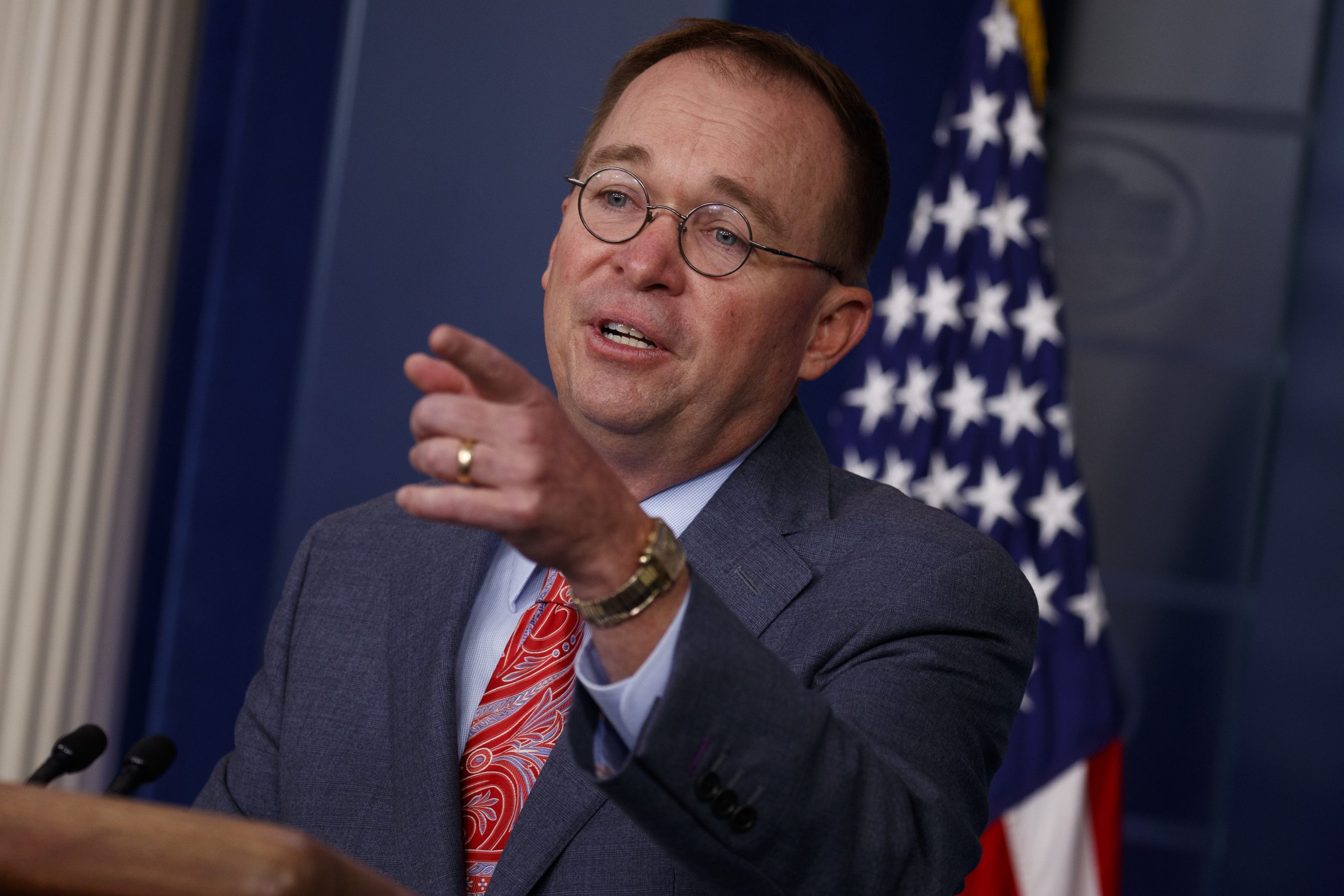 What Mick Mulvaney said about Ukraine and the DNC server is not the quid pro quo that Democrats were looking for