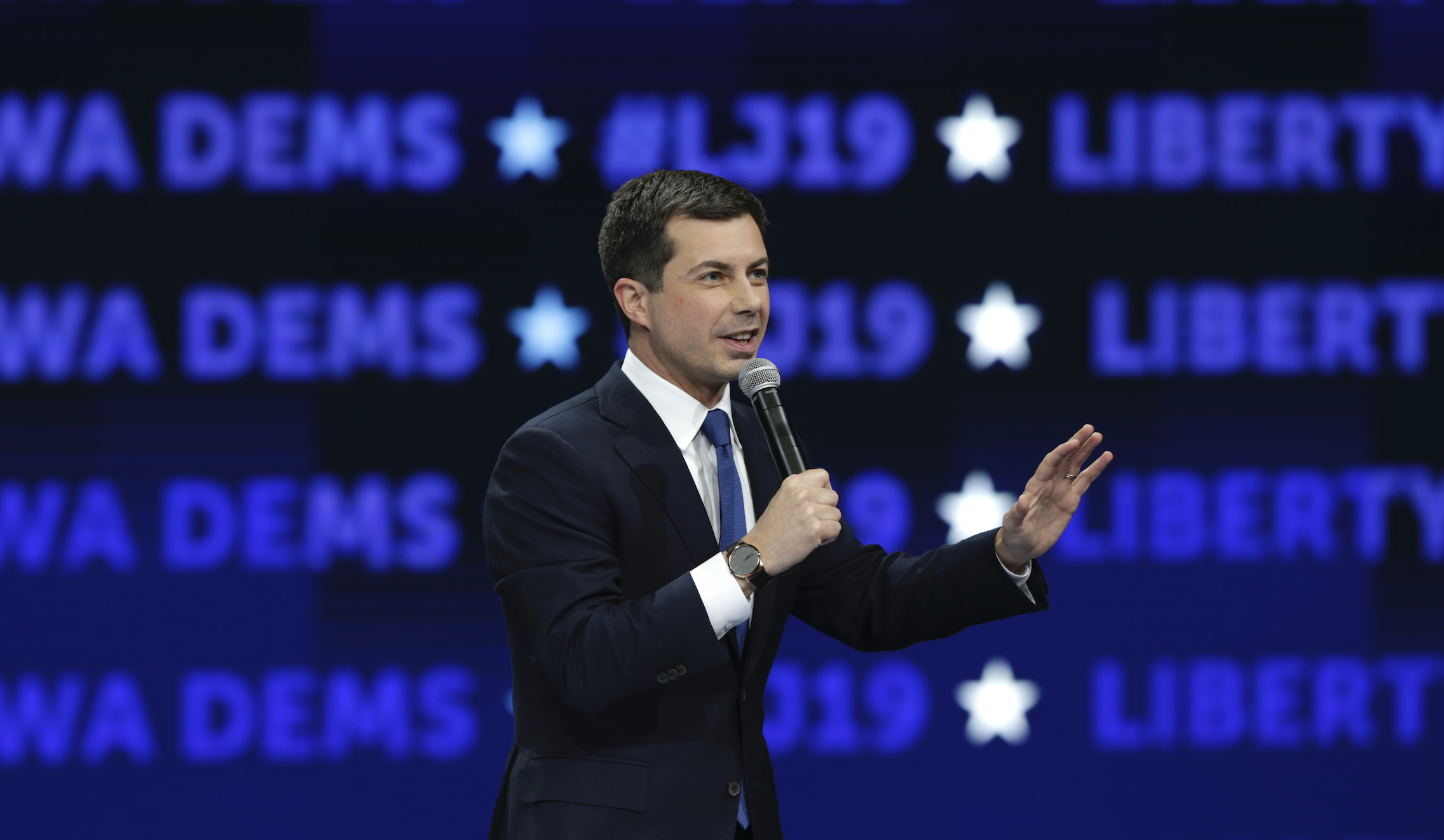 Rival Democrats take aim at ‘college town’ mayor Pete Buttigieg in Iowa