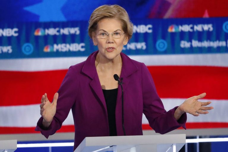 Sen. Elizabeth Warren.