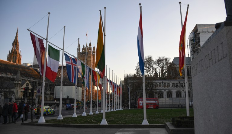 Sensing NATO discord, Putin plays Macron off Trump