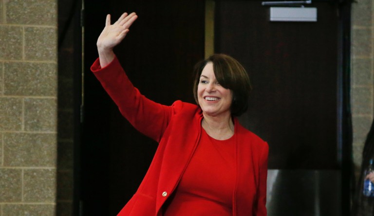 Klobuchar joins Biden in saying she’d be ‘concerned’ with a socialist candidate