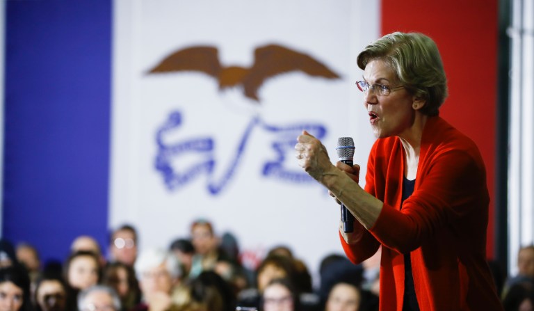 ‘We do a lot of things we never did before’: Trump’s impeachment rallies Iowa Democrats