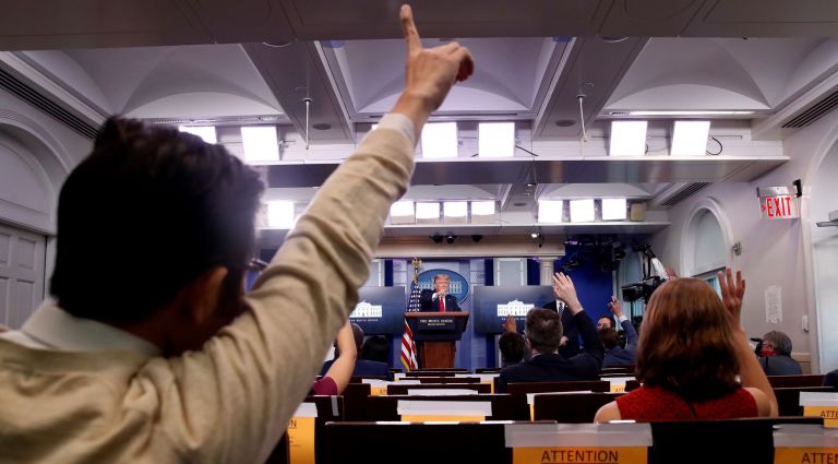 White House has no plans to change Trump’s coronavirus briefings as criticism mounts