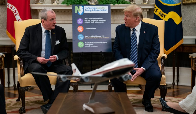 Murphy makes case to Trump that New Jersey needs federal funding