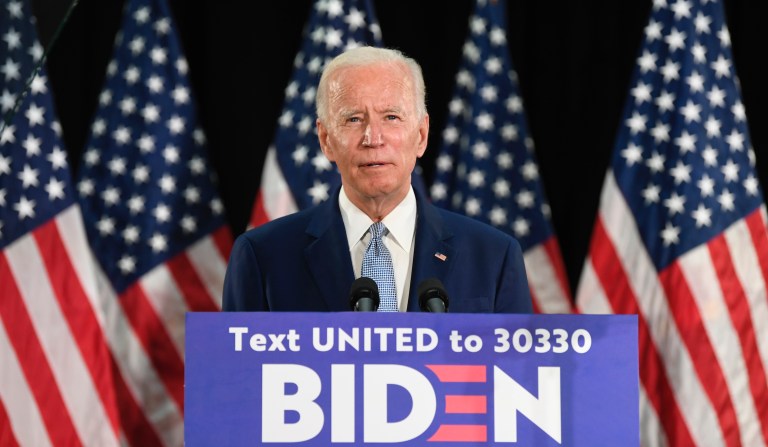 Joe Biden says he opposes defunding police