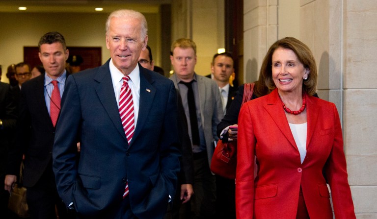 Nancy Pelosi wants Biden to do her job for her