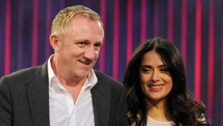 FranÃ§ois-Henri Pinault and Salma Hayek.