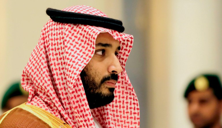 Saudi Arabian Crown Prince Mohammed bin Salman attends a summit in Riyadh, Saudi Arabia.