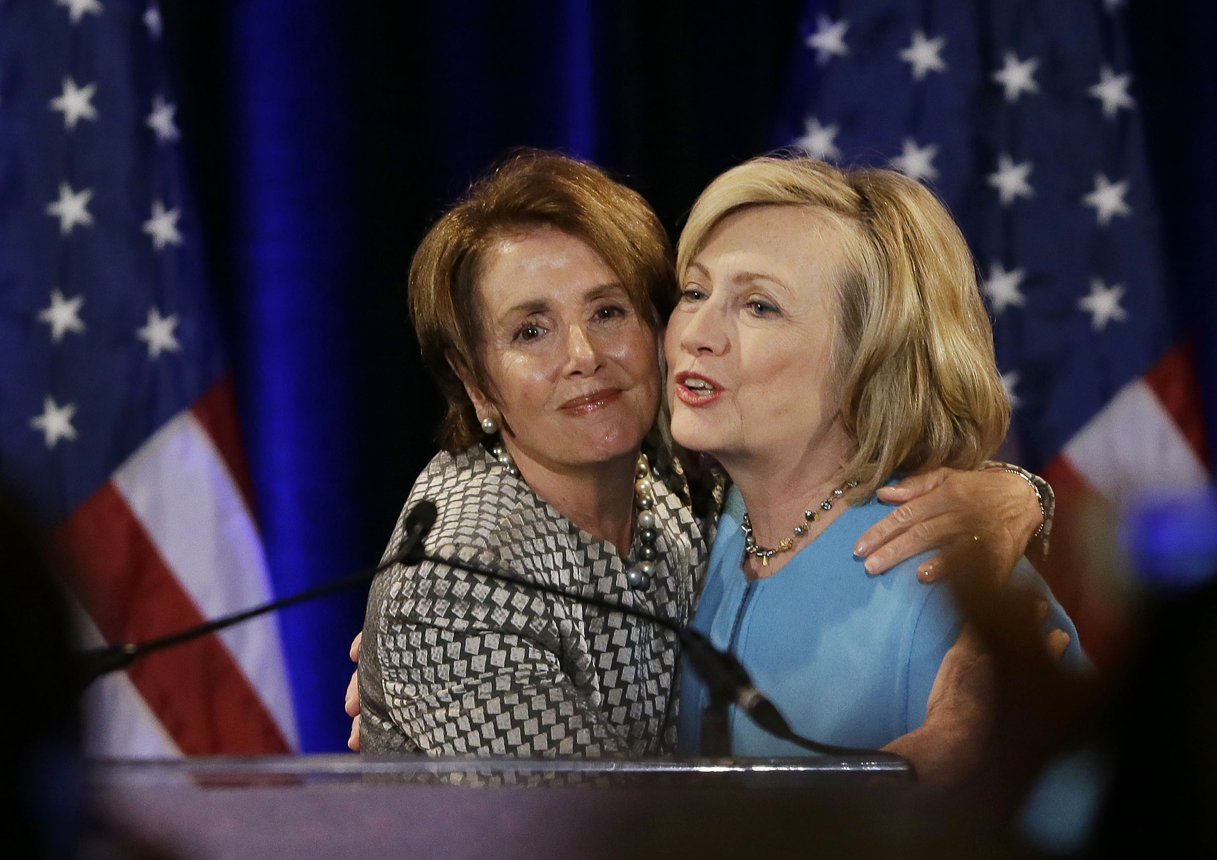 Democratic voters: Hillary in, Pelosi out