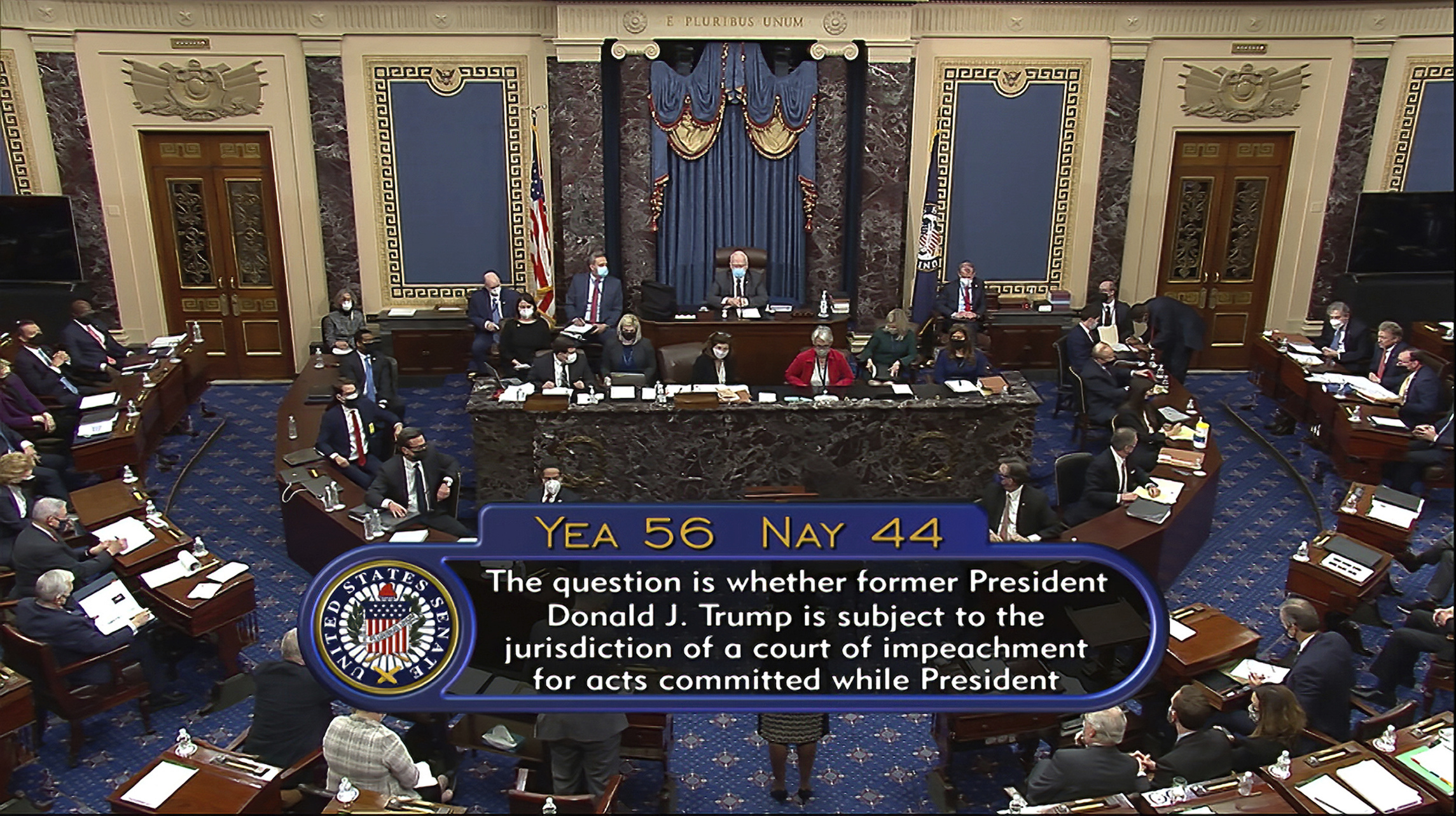 Impeachment lawyers’ arguments change mind of one GOP senator