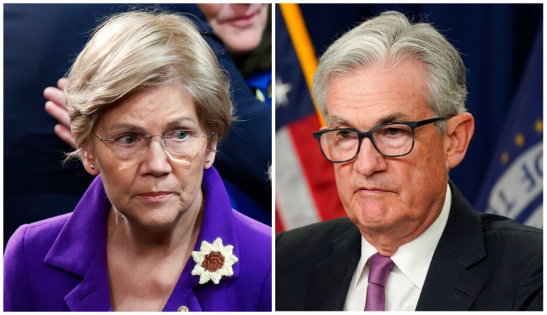 Warren ‘very worried’ Fed interest rate hikes will ‘tip economy into recession’