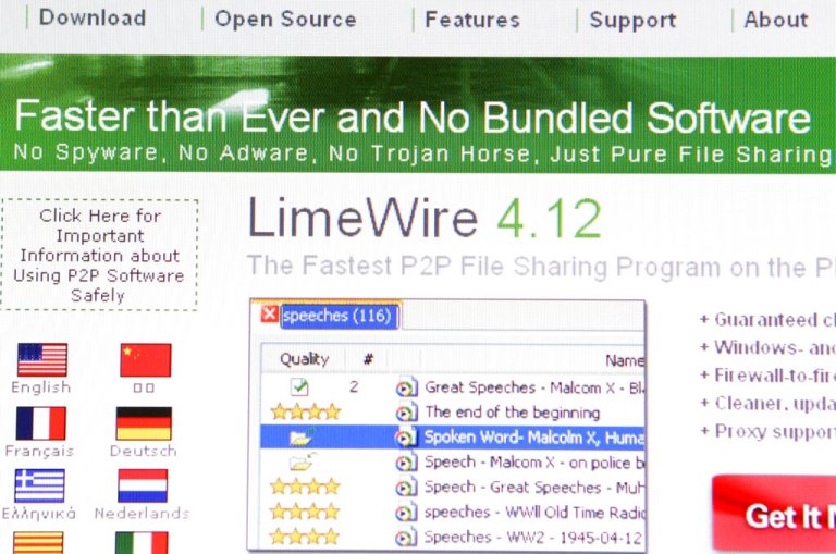File-sharing site LimeWire relaunches as NFT marketplace